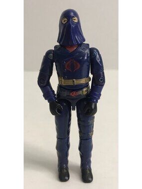 Vintage 1984 GI Joe Cobra Commander v2 3.75" Action Figure Hasbro NEW O-Ring